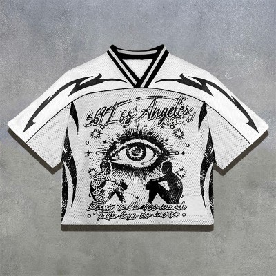 Eye of Truth Casual Street Mesh Jersey