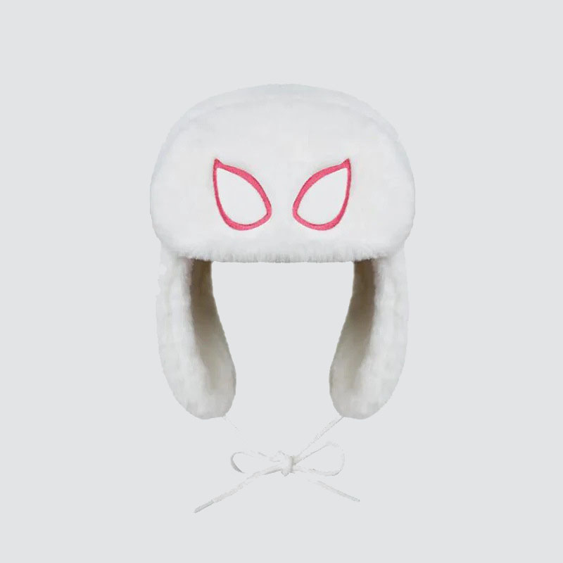 Cartoon Thickened Ear Protection Plush Hat