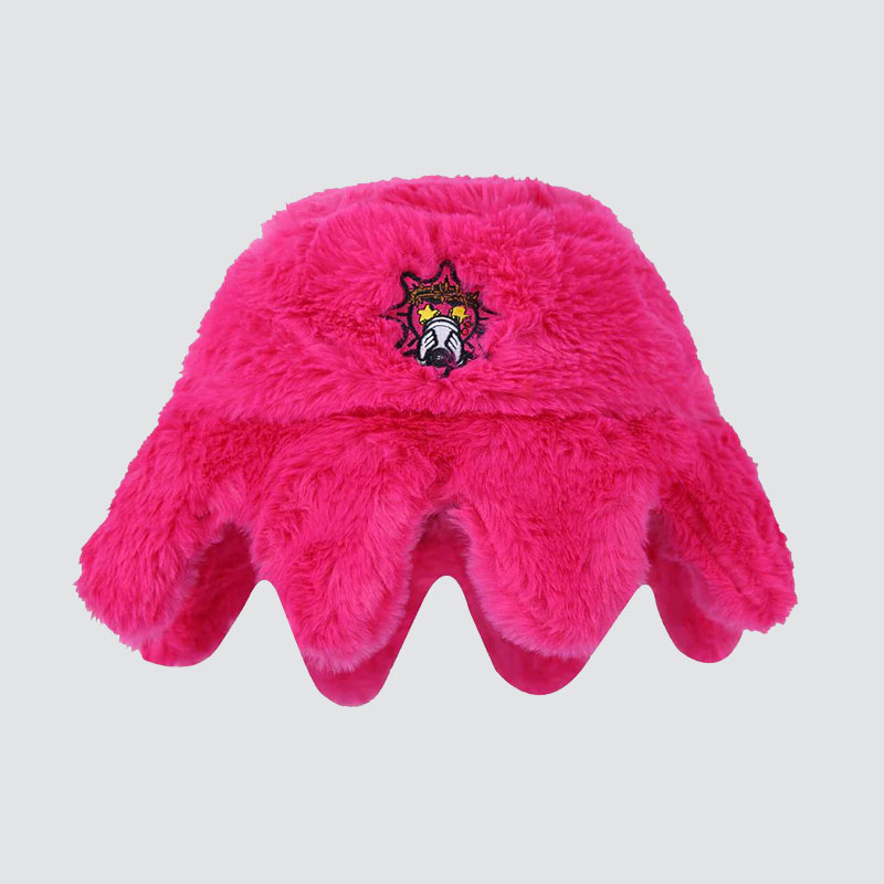 Rabbit Fur Octopus Fisherman's Hat