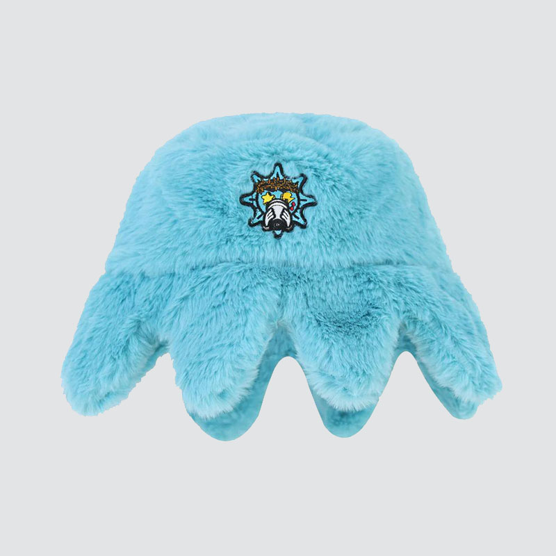 Rabbit Fur Octopus Fisherman's Hat