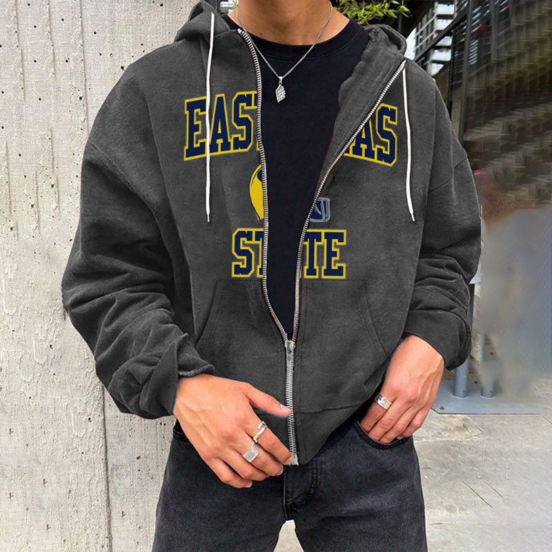 East Texas State Zipper Hoodie