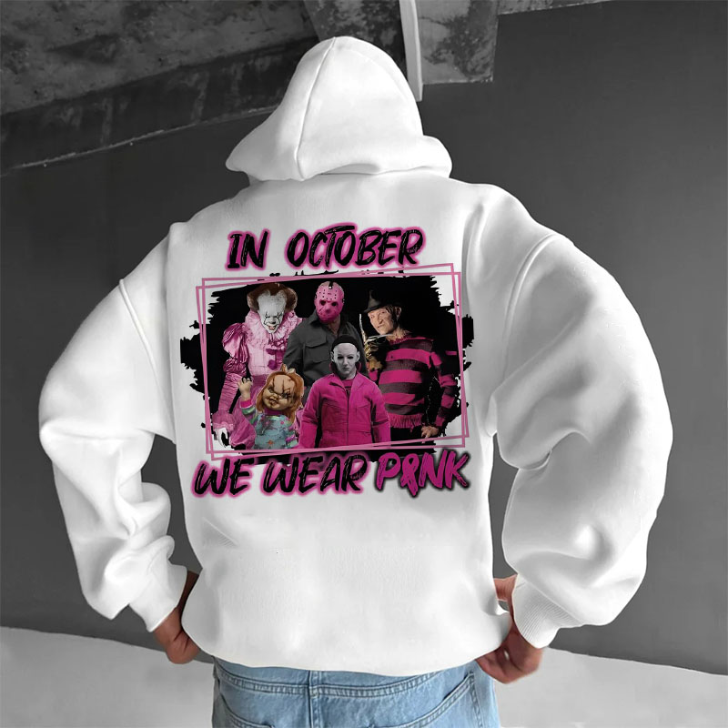 Unisex Halloween Graffiti Hoodie