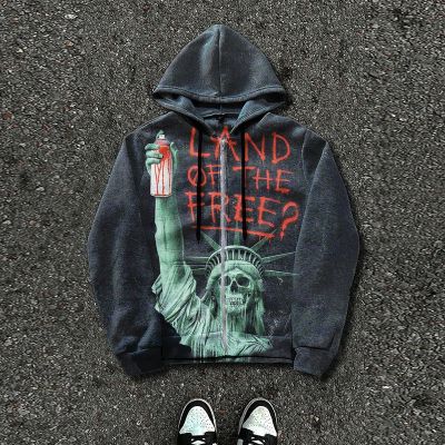 Art Graffiti Zipper Hoodie