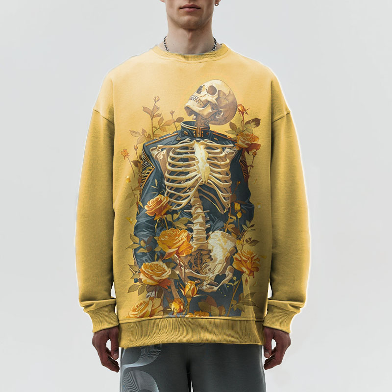 Halloween Graffiti Pullover Sweatshirt