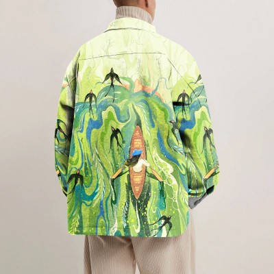 Art Graffiti Shirt Jacket