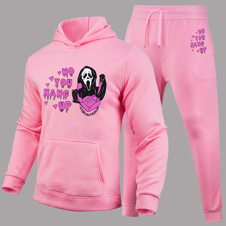 Halloween Printed Hoodie Set