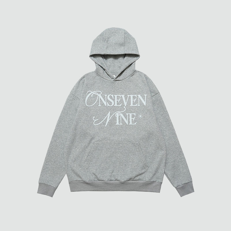 Letter Print Casual Hoodie