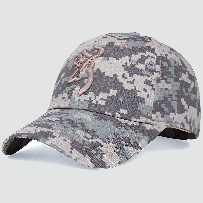 Outdoor Desert Camouflage Monogrammed Embroidered Baseball Cap