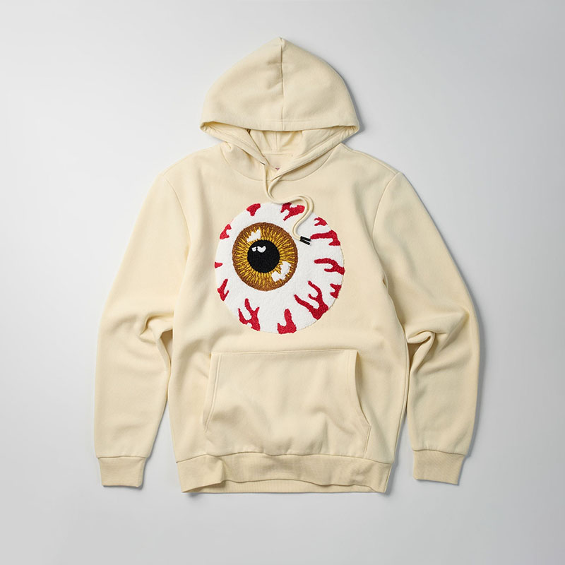 Hipster Eye Print Hoodie