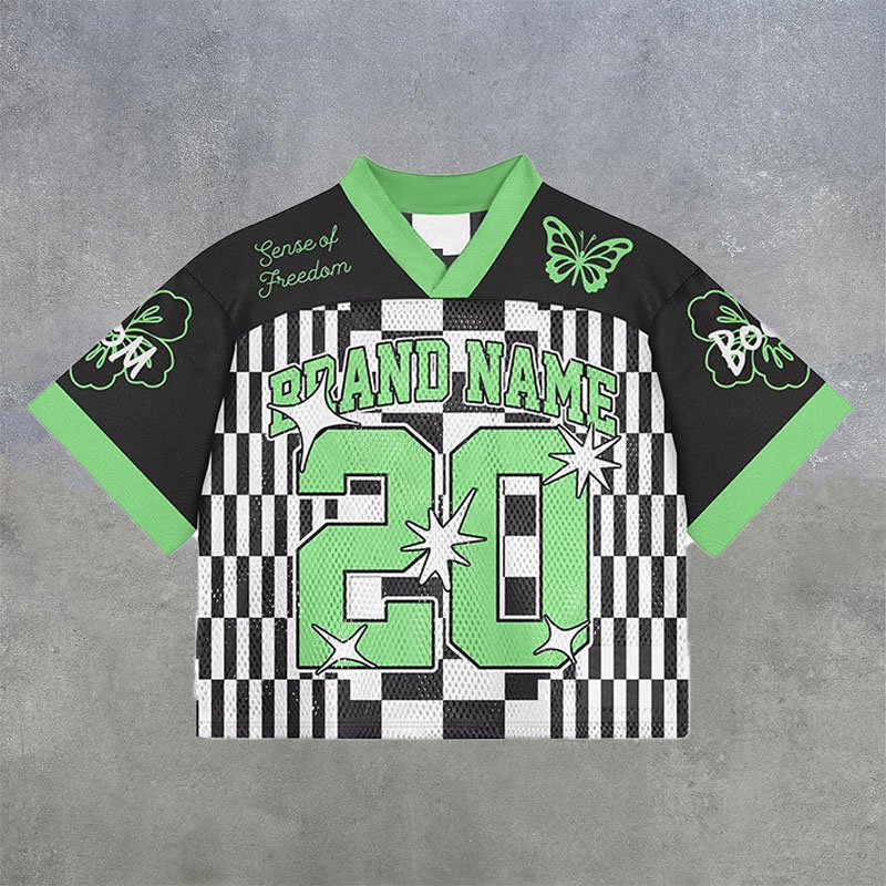 NO'20 Tessellated Mesh Jersey