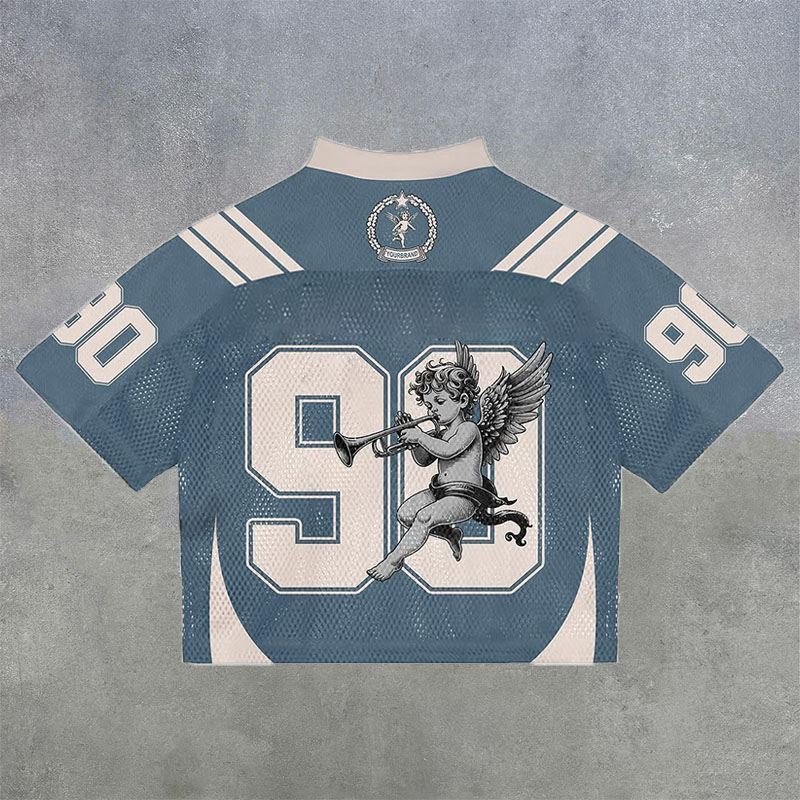 No.90 Print Mesh Jersey