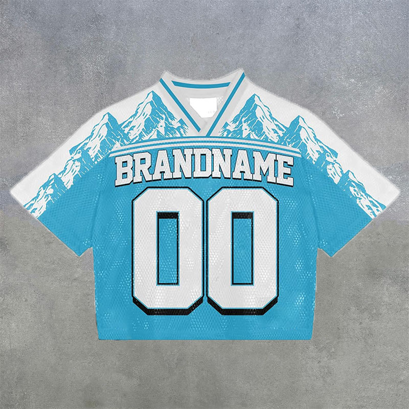 No.00 Print Mesh Jersey