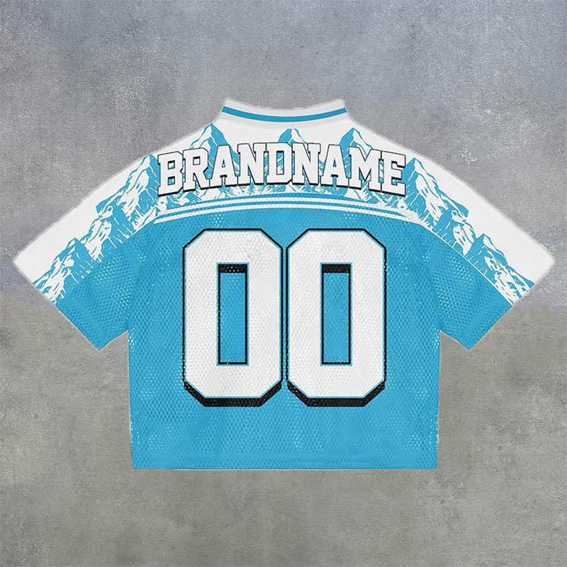 No.00 Print Mesh Jersey