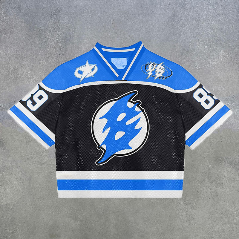 No.84 Print Mesh Jersey