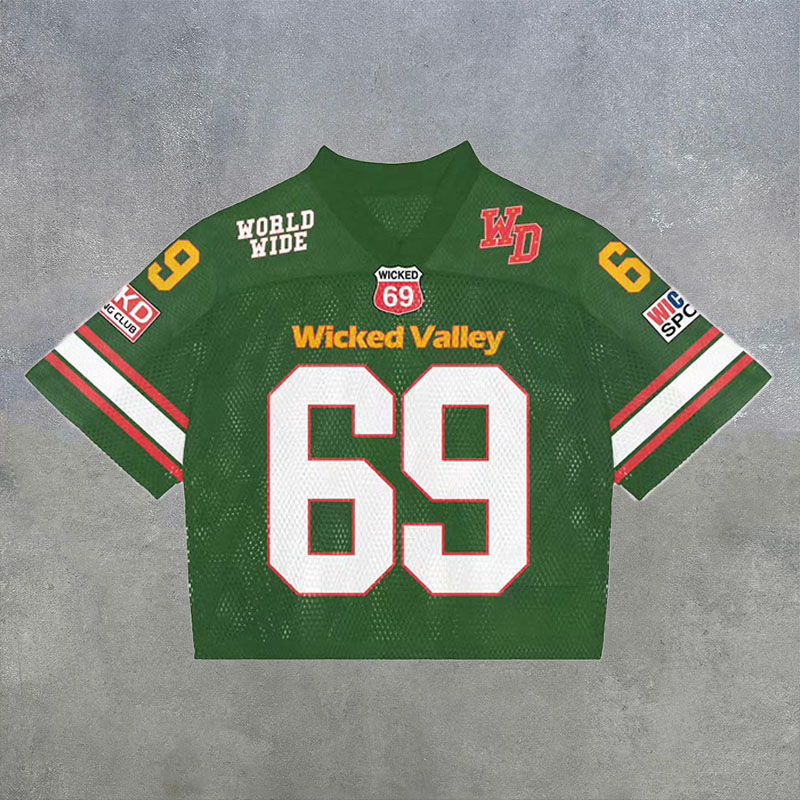 No.69 Print Mesh Jersey