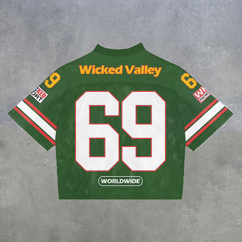 No.69 Print Mesh Jersey