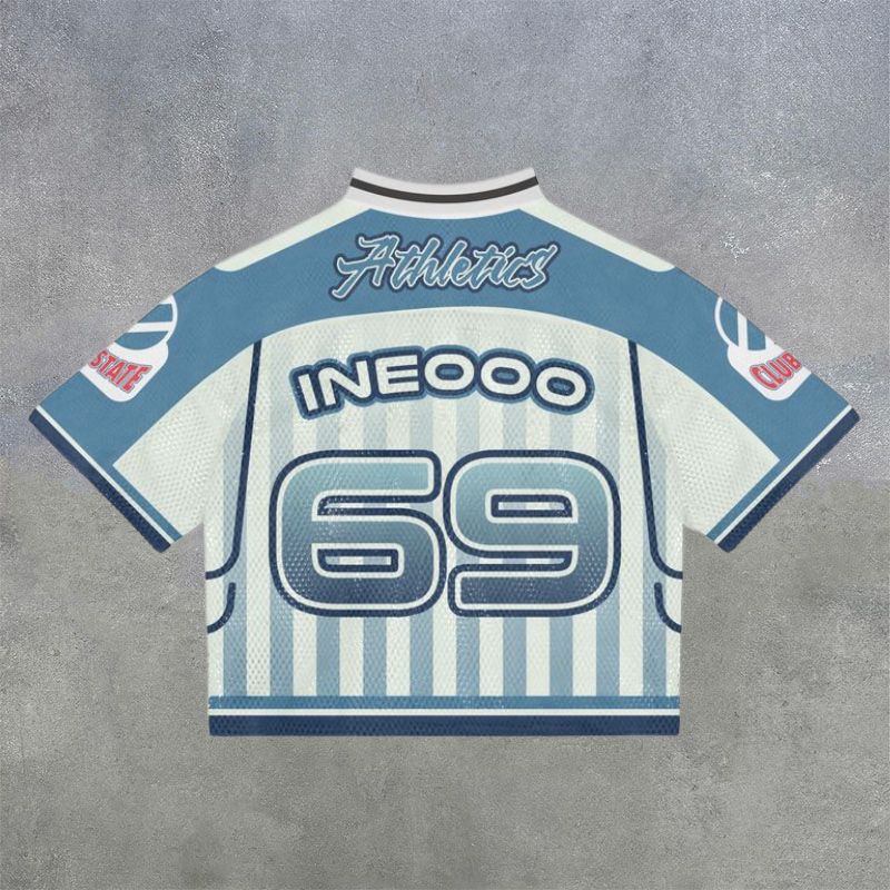 No.69 Print Mesh Jersey