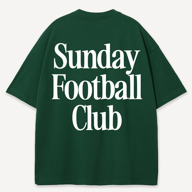 “Sunday Football Club”Cotton T-Shirt