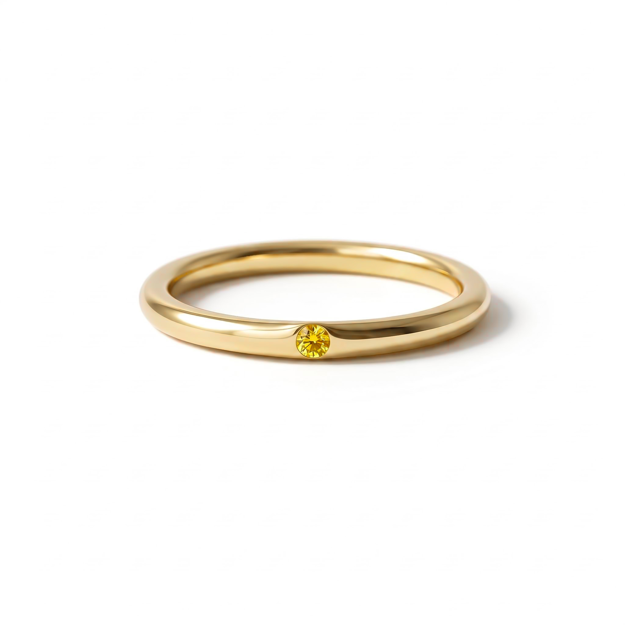 Personalized Birthstone Solitaire Ring Personalized Birthstone Solitaire Ring
