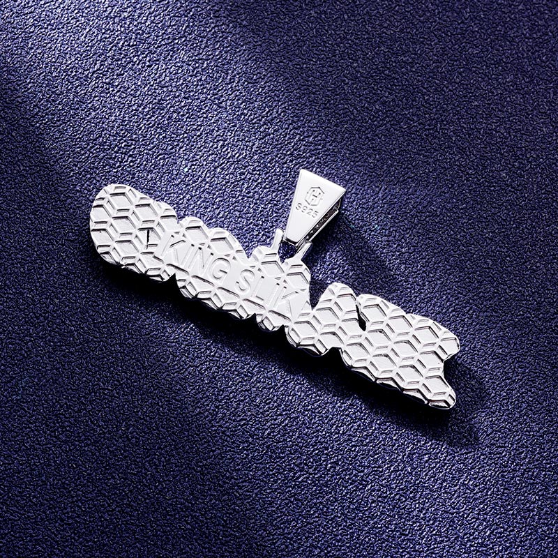 Custom S925 & VVS1 Moissanite Letter Pendant Deposit
