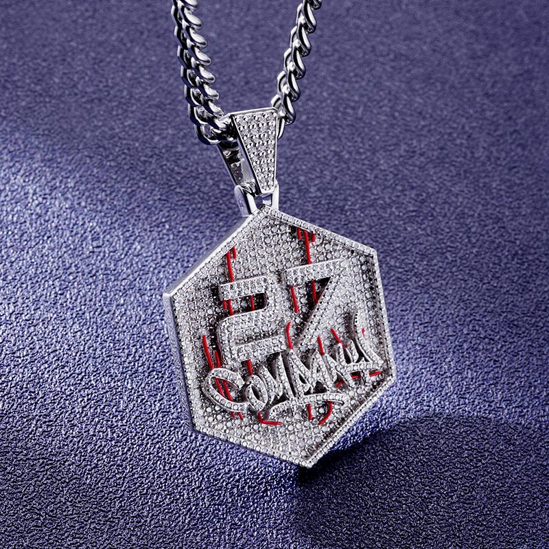 Custom S925 & VVS1 Moissanite Letter & Number Pendant Deposit