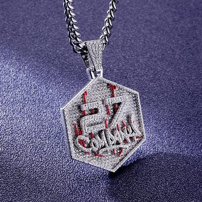 Custom S925 & VVS1 Moissanite Letter & Number Pendant Deposit