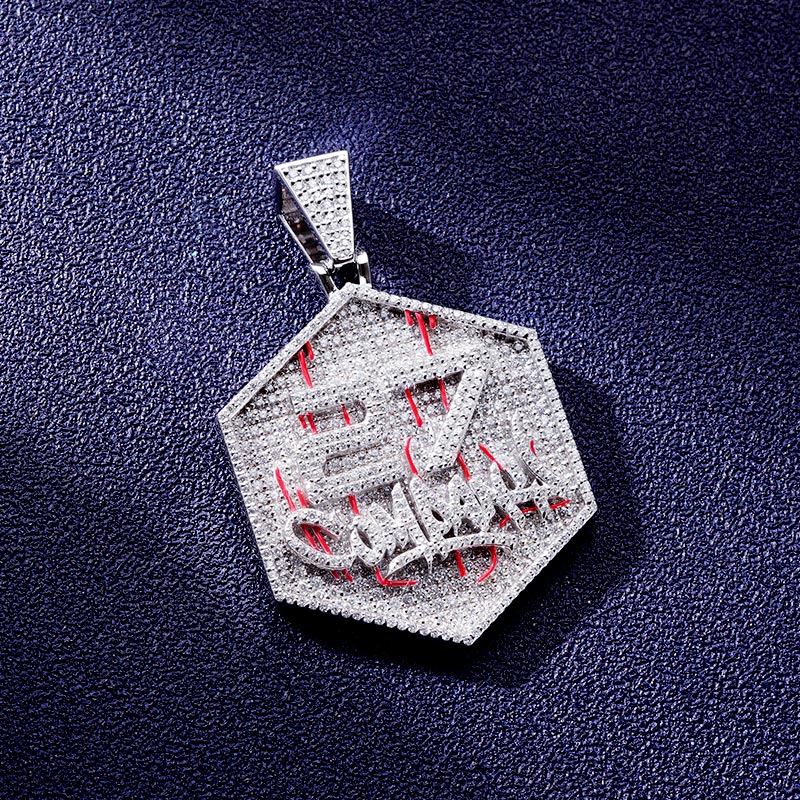 Custom S925 & VVS1 Moissanite Letter & Number Pendant Deposit