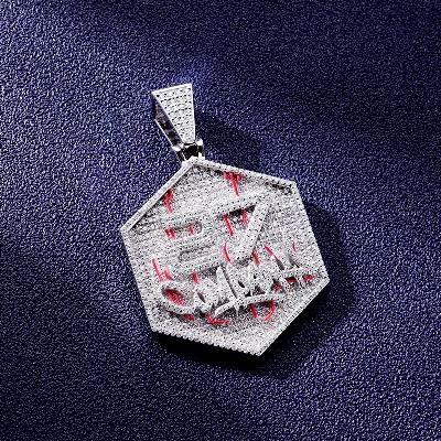 Custom S925 & VVS1 Moissanite Letter & Number Pendant Deposit