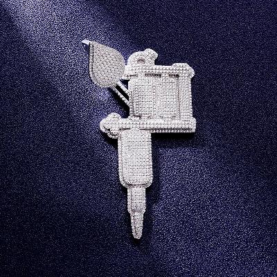 Custom S925 & VVS1 Moissanite Unique Pendant Deposit