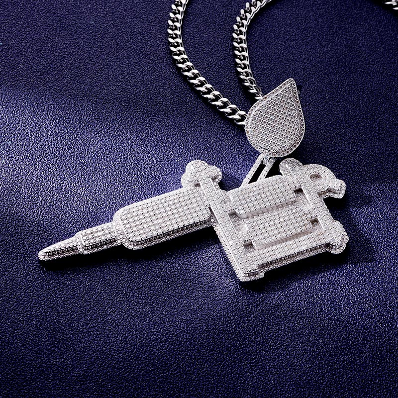 Custom S925 & VVS1 Moissanite Unique Pendant Deposit