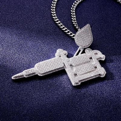 Custom S925 & VVS1 Moissanite Unique Pendant Deposit