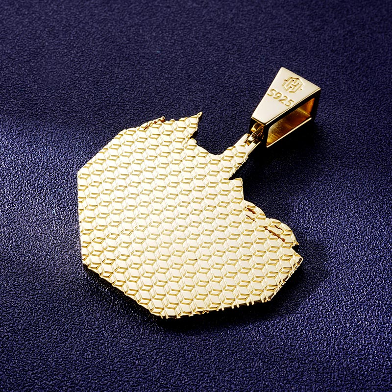 Custom S925 & VVS1 Moissanite Letter & Continent Pendant Deposit