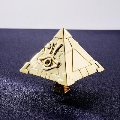 Custom S925 Iced Unique Triangular Cone Pendant Deposit