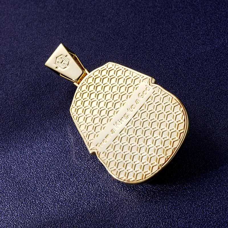 Custom S925 & VVS1 Moissanite Egyptian Pharaoh Pendant Deposit
