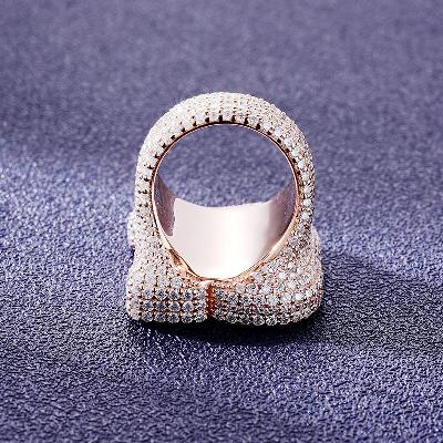 Custom S925 & VVS1 Baguette Moissanite Letter Ring Deposit