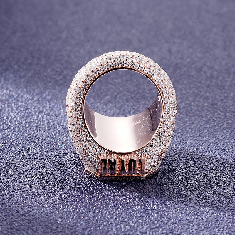 Custom S925 & VVS1 Moissanite Letter Ring Deposit