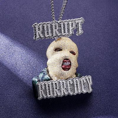 Custom S925 & VVS1 Moissanite Unique Letter & Face Pendant Deposit