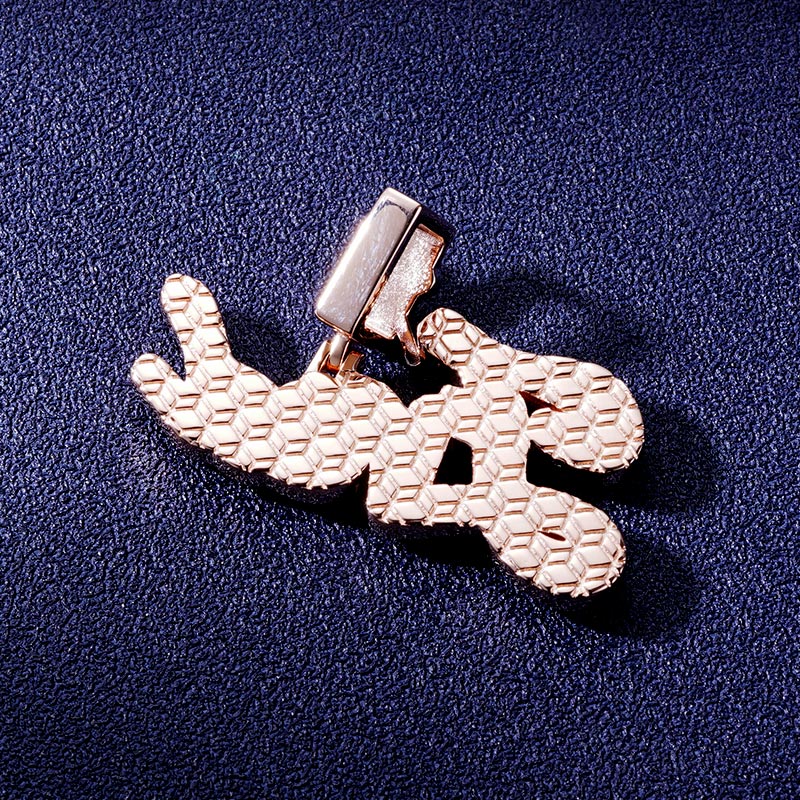 Custom S925 & VVS1 Moissanite Letter Pendant Deposit