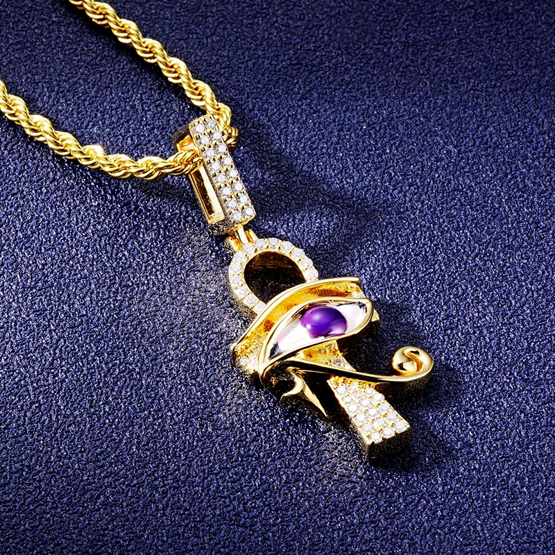 Custom S925 Iced Unique Cross Pendant Deposit