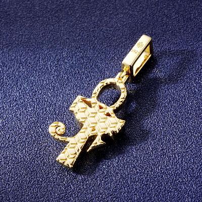 Custom S925 Iced Unique Cross Pendant Deposit