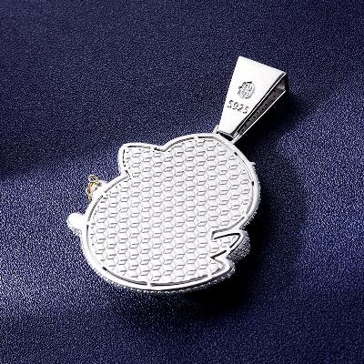 Custom S925 & VVS1 Moissanite Unique Pendant Deposit