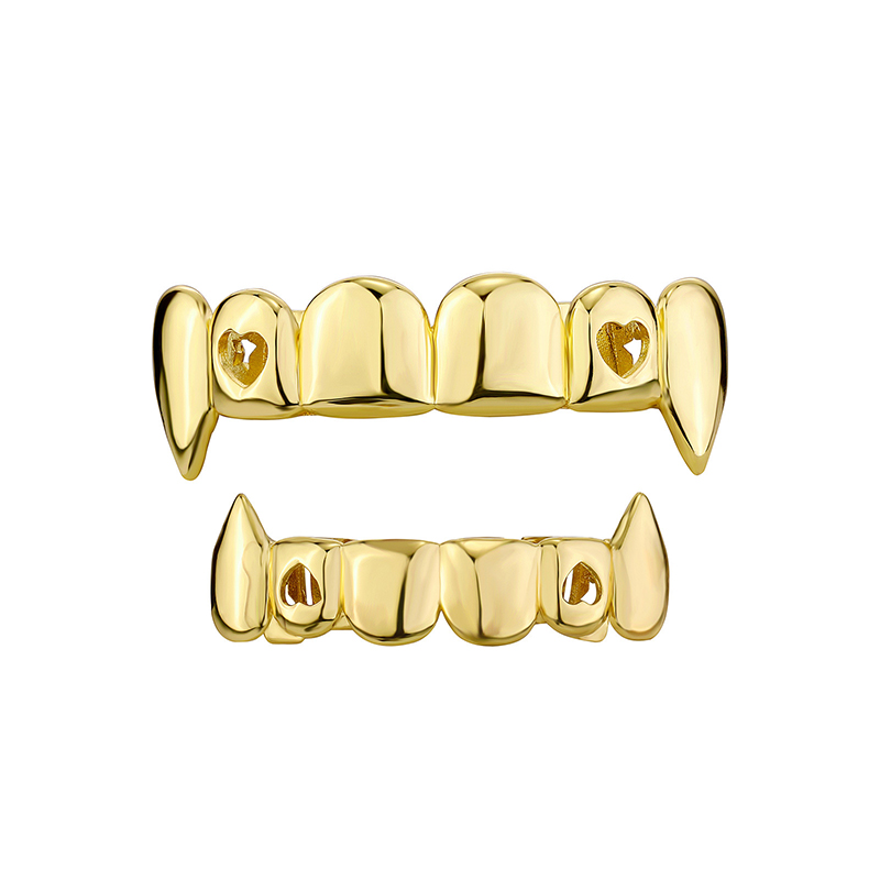 Pre-made Vampire Fang Grillz Set