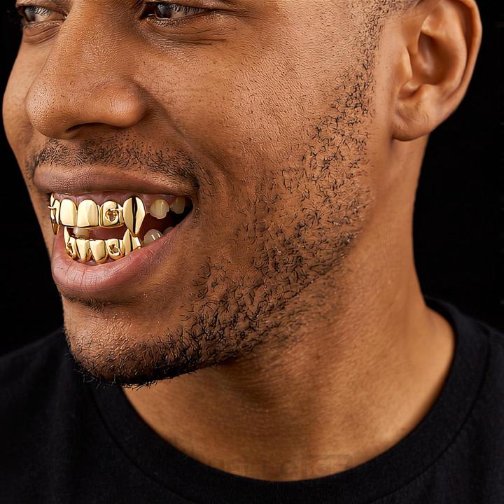 Pre-made Vampire Fang Grillz Set Pre-made Vampire Fang Grillz Set