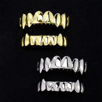 Pre-made Vampire Fang Grillz Set