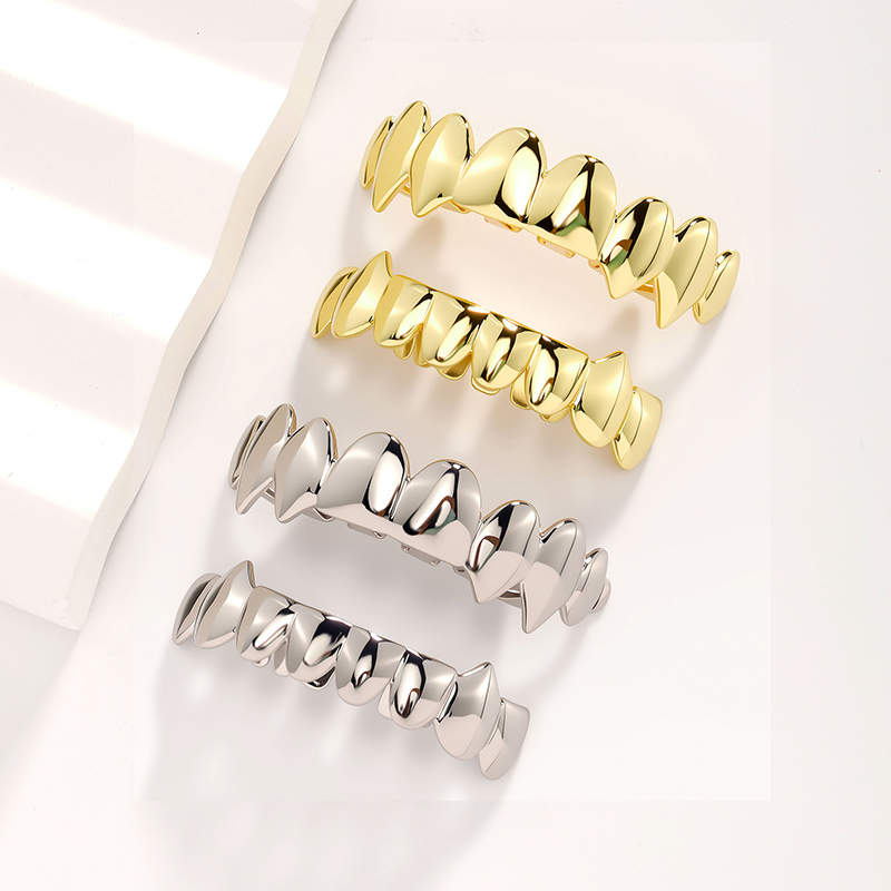 Pre-made Vampire Fang Grillz Set