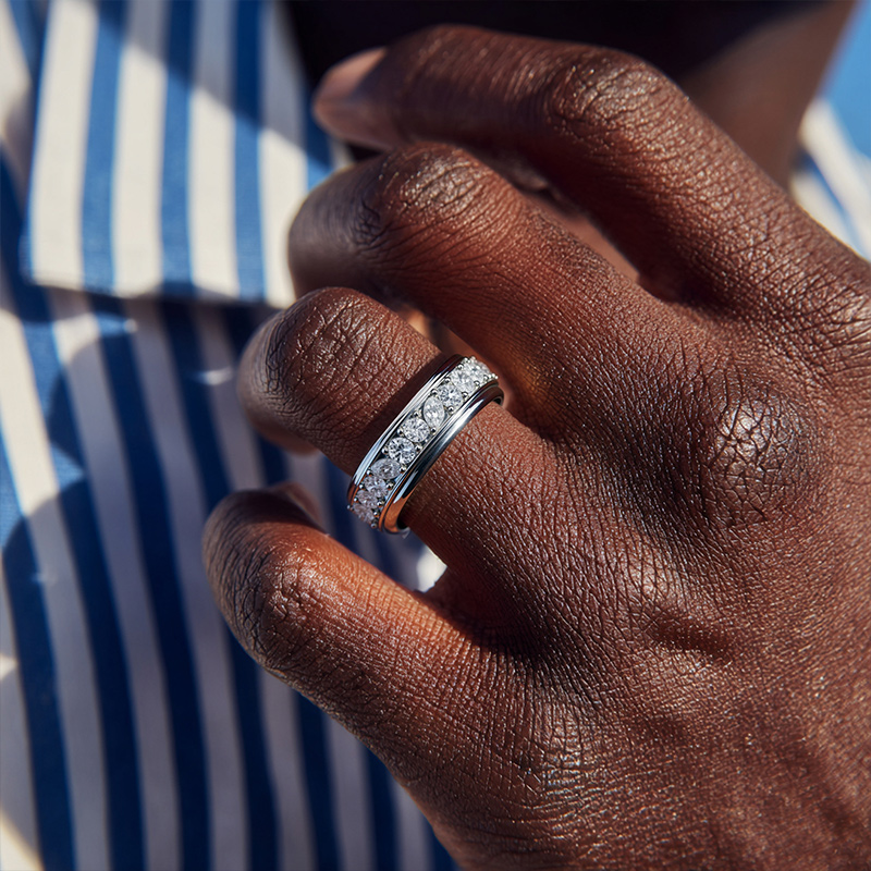 Marquise & Round Full Diamond Ring Marquise & Round Full Diamond Ring