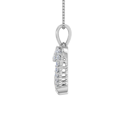 S925 Silver Heart Pendent Necklace