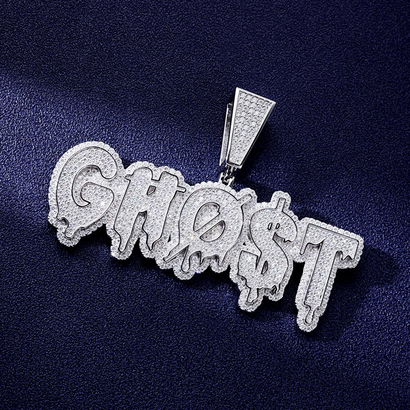 Custom S925 & VVS1 Moissanite Letter Pendant Deposit