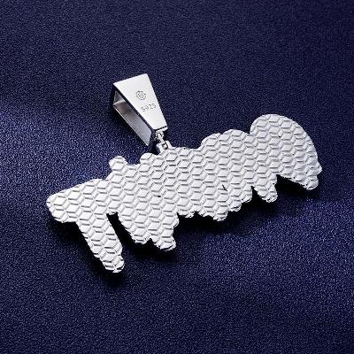 Custom S925 & VVS1 Moissanite Letter Pendant Deposit