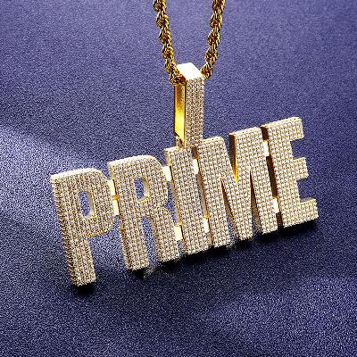 Custom S925 & VVS1 Moissanite Letter Pendant Deposit